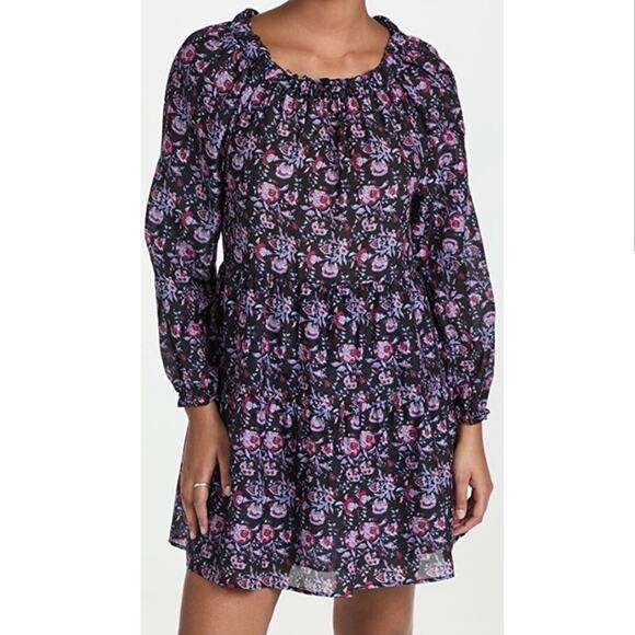 XIRENA Lea Dress shopbop floral Sz L - Picture 3 of 10